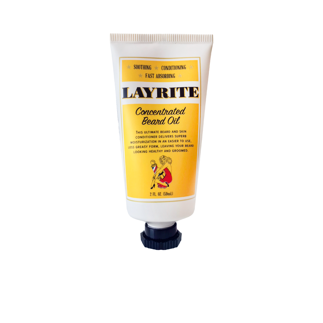 Layrite Concentrated Beard Oil: Hydrates, Conditions, Eliminates Itch for Healthier Beards