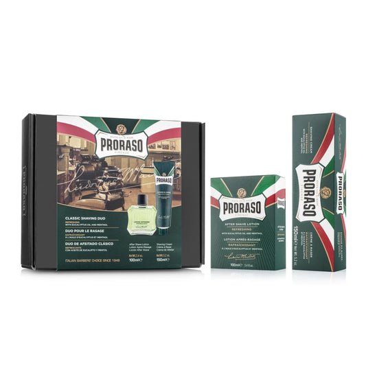 Proraso Gift Set Duo Refreshing Eucalyptus Lotion & Cream