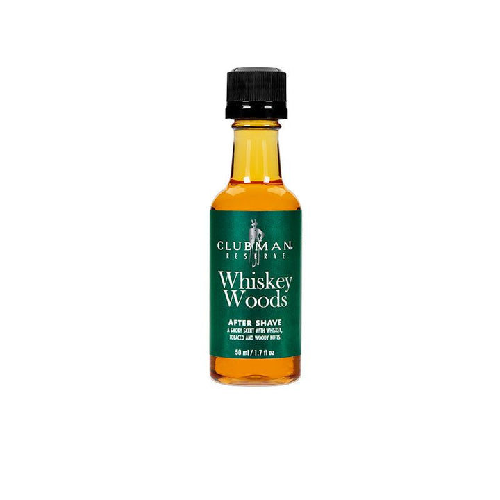 Clubman Reserve Whiskey Woods After Shave Lotion: Soothing, Exhilarating Post-Shave Care