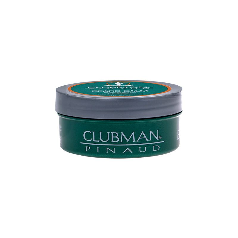 Clubman Premium Beard Balm: Natural Conditioning & Styling Wax for Taming Frizz