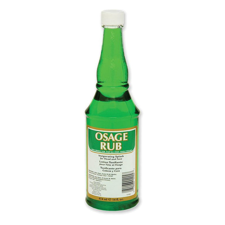 Invigorating Menthol Cooling Face &amp; Scalp Rub for Post-Shave Refreshment