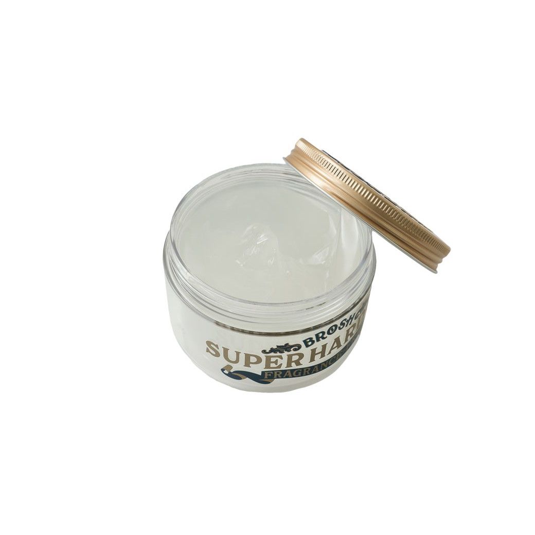 Brosh Fragrance-Free Super Strong Hold Hair Gel 200g for All Day Styling