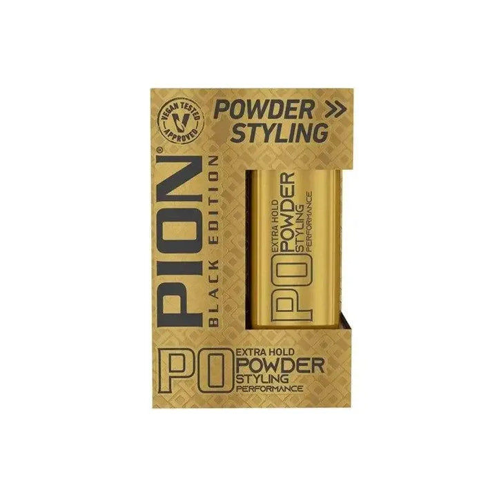 Pion Black Edition 20g Hair Styling Powder for Volume &amp; Matte Finish