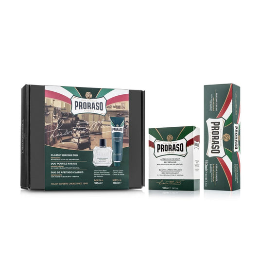 Proraso Gift Set Duo Refreshing Eucalyptus Balm & Cream