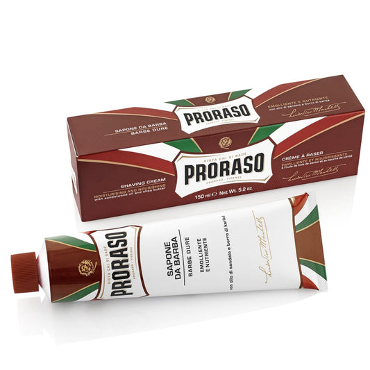 Proraso Shaving Cream Nourishing Sandalwood and Shea Butter Tube 150 ml