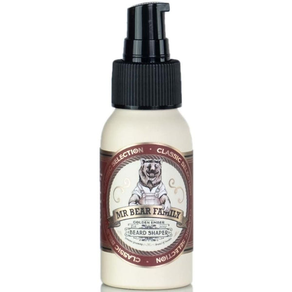 Mr Bear Family Golden Ember Beard Shaper: Natural Hold & Hydration