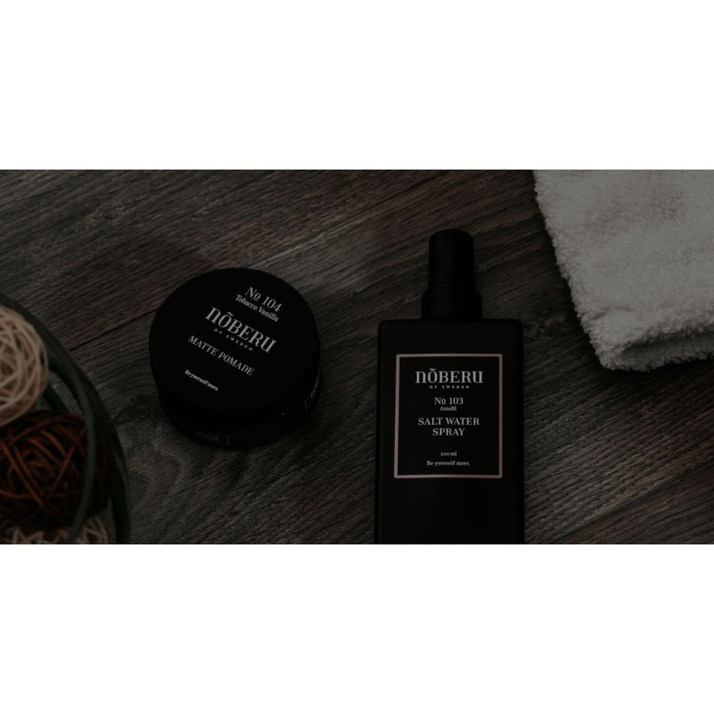 Noberu Classic Beeswax Strong Hold Hair Wax - All-Day Style Control