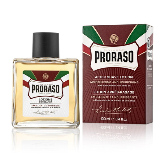 Proraso After Shave Lotion Nourishing Sandalwood & Shea Oil 100 ml