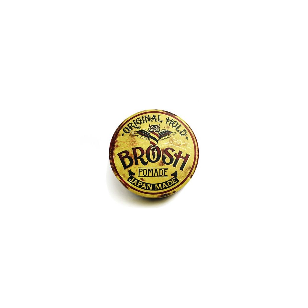 Brosh Original Strong Hold Pomade: Medium Shine, Non-Sticky, Japanese Formula