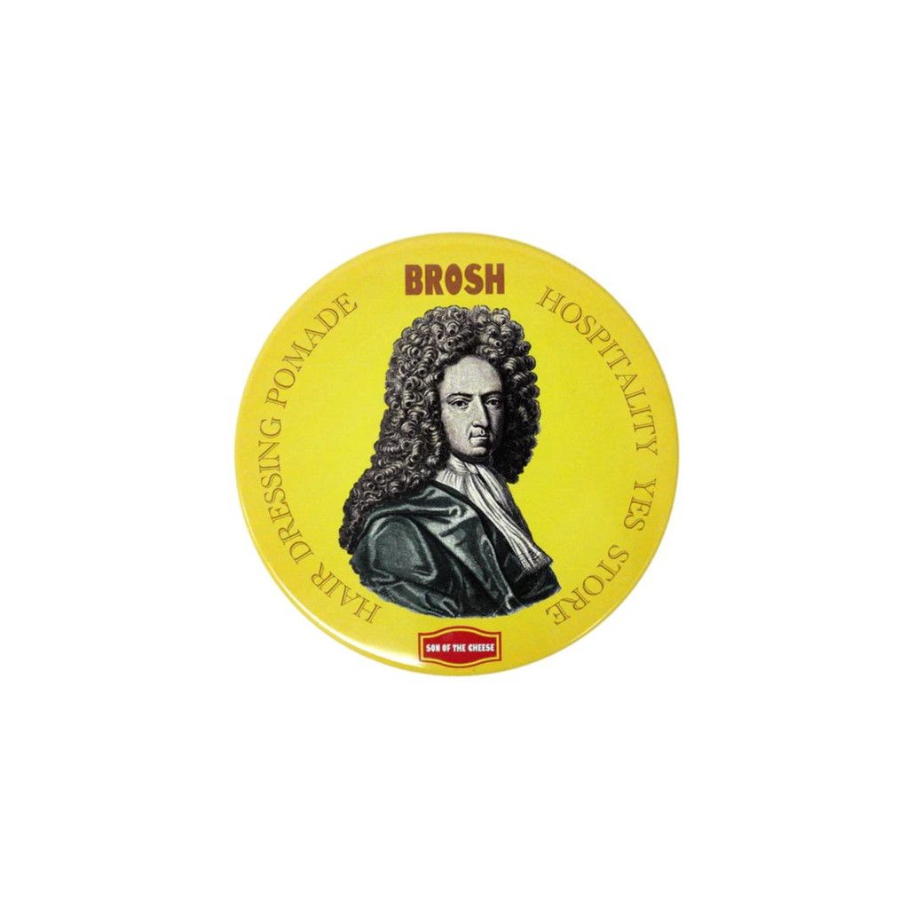 Brosh Son of The Cheese Pomade: Strong Hold, Black Tea Citrus Scent