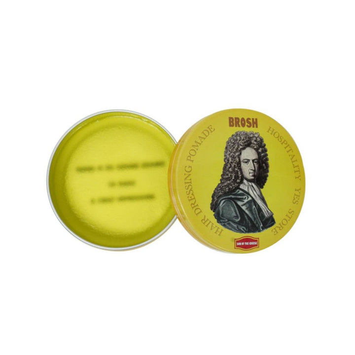 Brosh Son of The Cheese Pomade: Strong Hold, Black Tea Citrus Scent