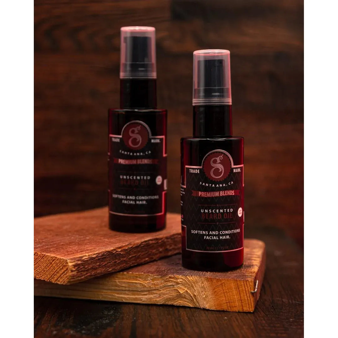 Suavecito Premium Blends Unscented Beard Oil - 1oz/30ml
