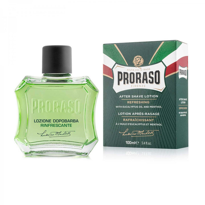 Proraso Refreshing Menthol Eucalyptus After Shave Lotion - Soothes &amp; Invigorates Skin