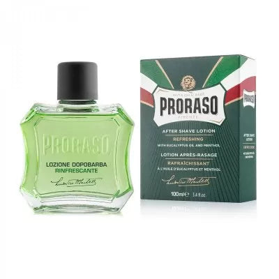 Proraso Refreshing Menthol Eucalyptus After Shave Lotion - Soothes &amp; Invigorates Skin