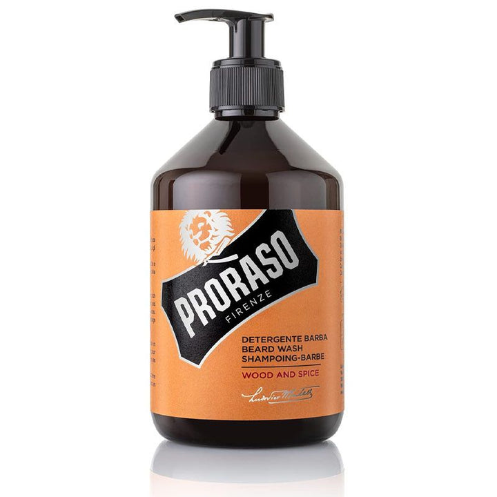 Proraso beard shampoo wood and spice 500ml