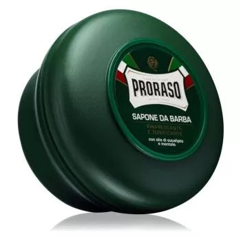 Proraso Refreshing Shaving Soap Bowl with Menthol & Eucalyptus - 5.07 fl oz