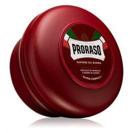 Proraso Premium Shaving Soap: Sandalwood & Shea Butter, 5.3 Ounce Bowl