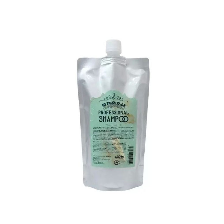 Funky Minty Brosh 380ml Botanical Shampoo Refill Pouch for Deep Cleansing