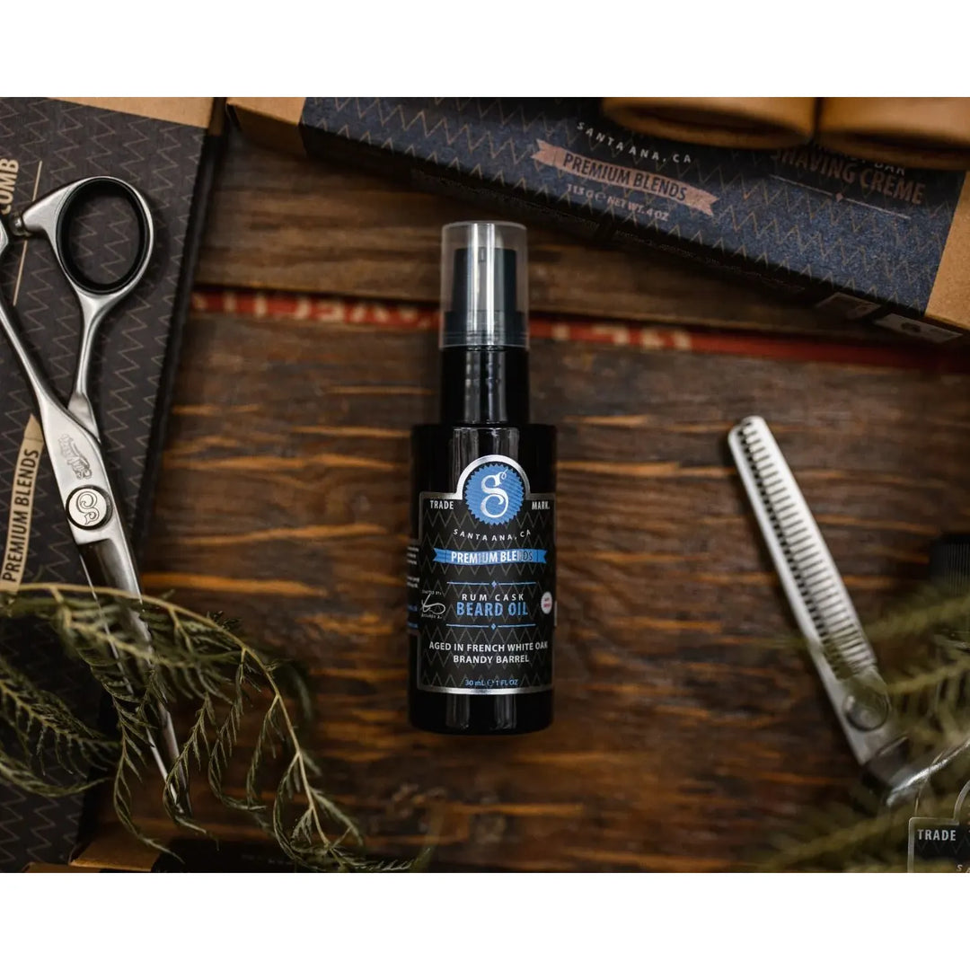 Suavecito Premium Blends Rum Cask Beard Oil - 1oz/30ml