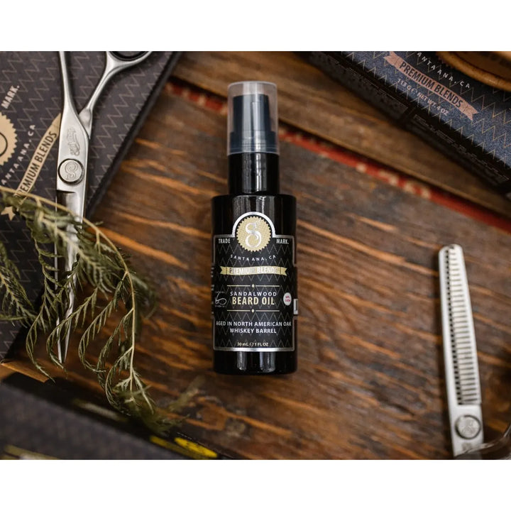 Suavecito Premium Blends Sandalwood Beard Oil - 1oz/30ml