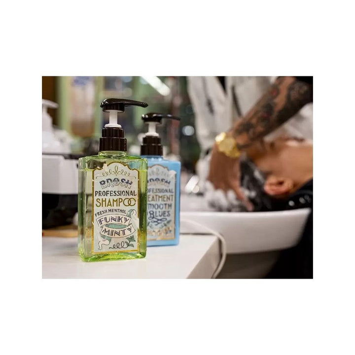 Brosh Smooth Blues Botanical Hair Treatment Shampoo 13.5oz - Deep Cleanse &amp; Soothe