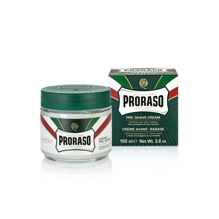 Cella Milano 1899 Proraso pre-shave cream green professional format 300ml