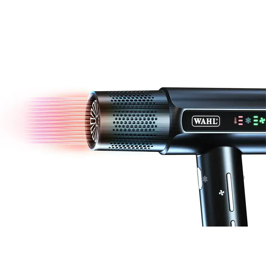 Wahl Vanquish Professional Digital Motor Hairdryer: Fast, Quiet, Lightweight with LED Display