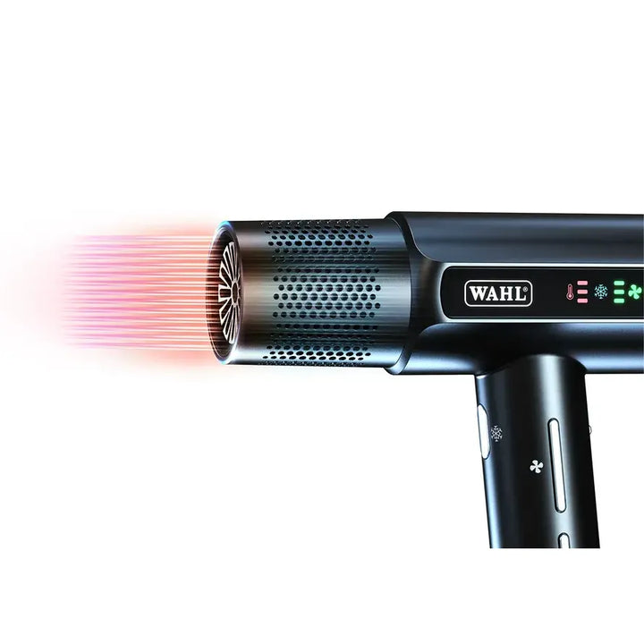 Wahl Vanquish Professional Digital Motor Hairdryer: Fast, Quiet, Lightweight with LED Display