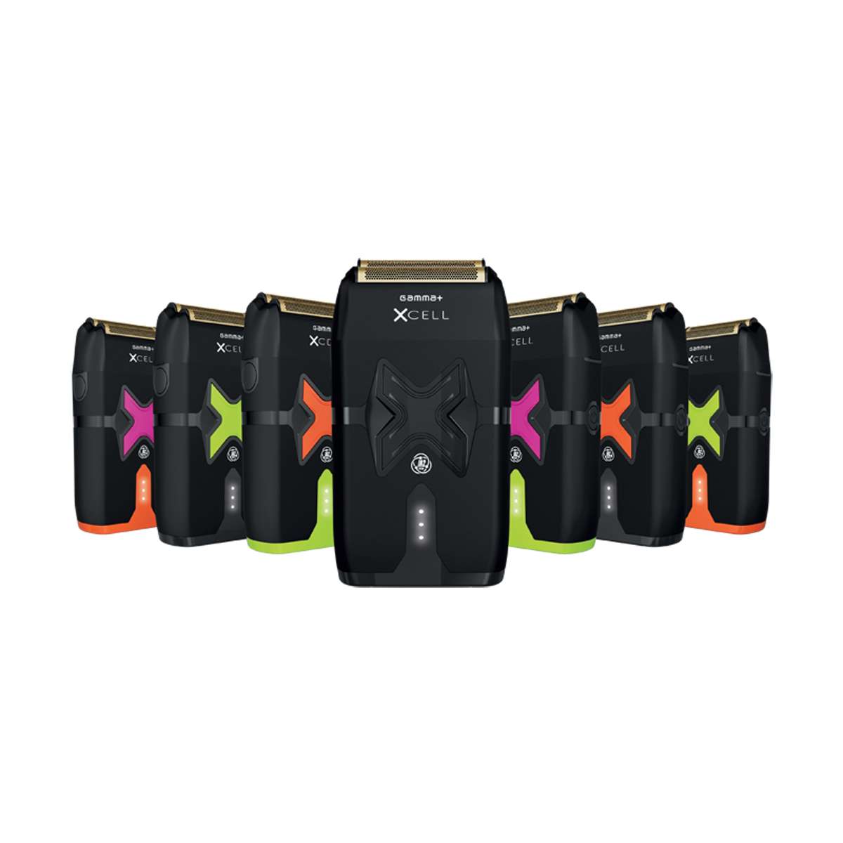 Gamma Piú XCELL Professional Electric Shaver - Powerful Cordless Titanium Foil Barber Tool