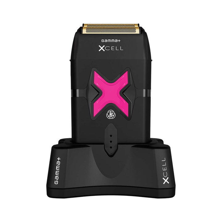 Gamma Piú XCELL Professional Electric Shaver - Powerful Cordless Titanium Foil Barber Tool