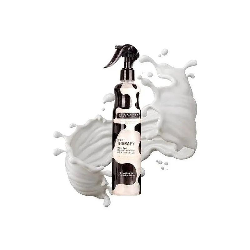 Morfose Milk Therapy 2-Phase Conditioner Spray: Deep Hydration, Anti-Frizz, Heat Protection