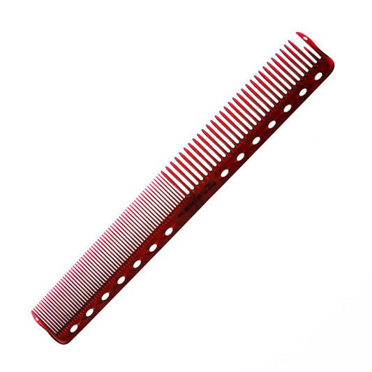 Y.S. Park 339 Cutting Comb - Transparent RED